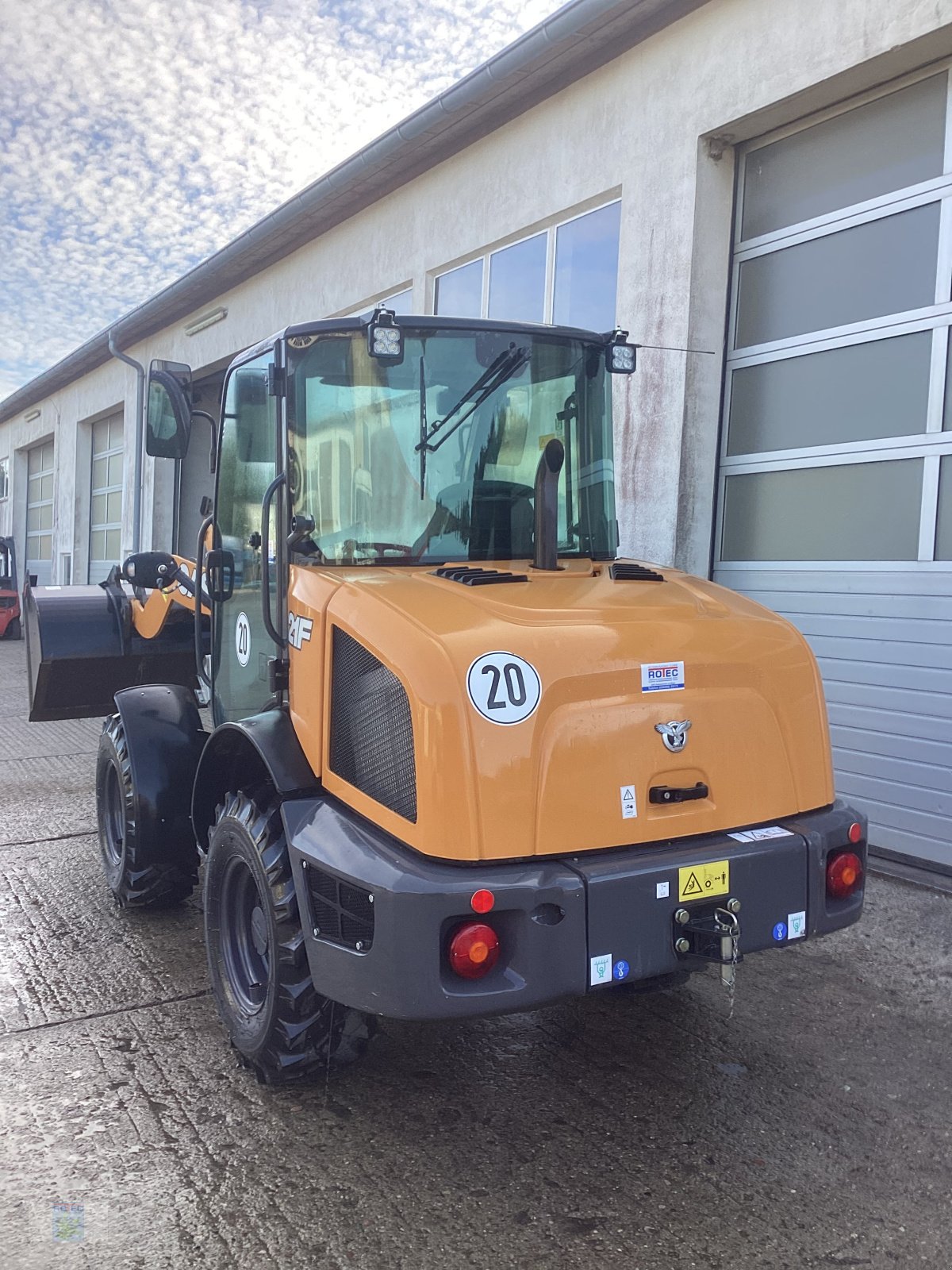 Radlader van het type Case 021F, Gebrauchtmaschine in Rambin (Foto 4)