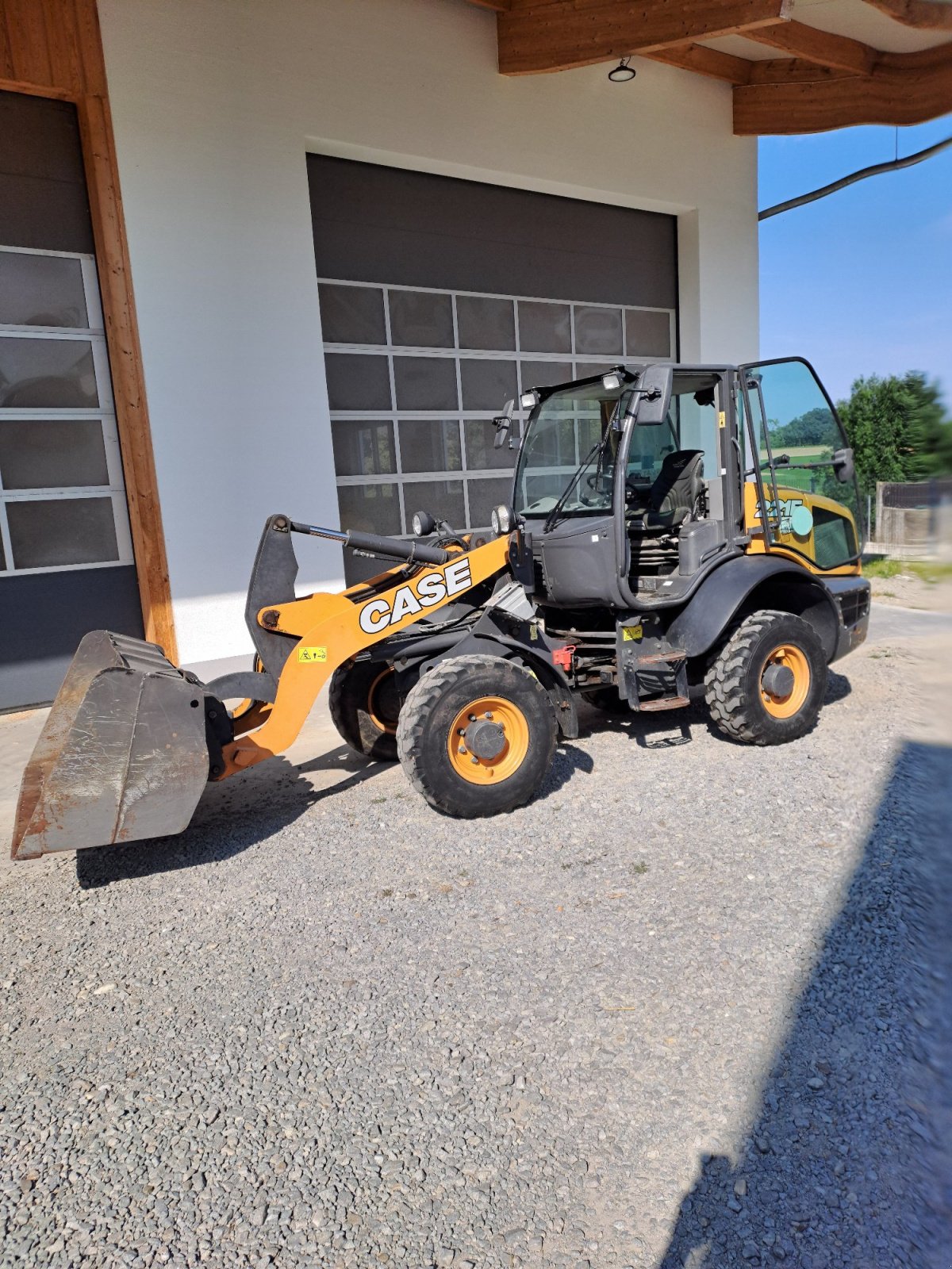 Radlader of the type Case 221F, Gebrauchtmaschine in Postmünster (Picture 1)