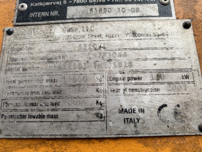 Radlader of the type Case 621D, Gebrauchtmaschine in Hemmet (Picture 5)