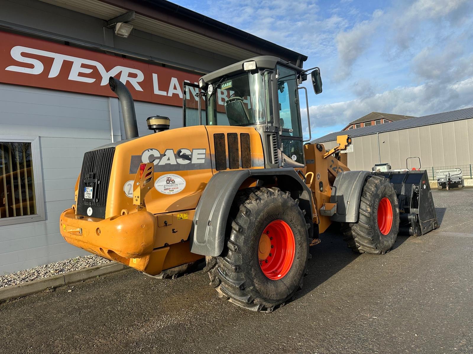 Radlader του τύπου Case 721 E, Gebrauchtmaschine σε Klempau (Φωτογραφία 4)