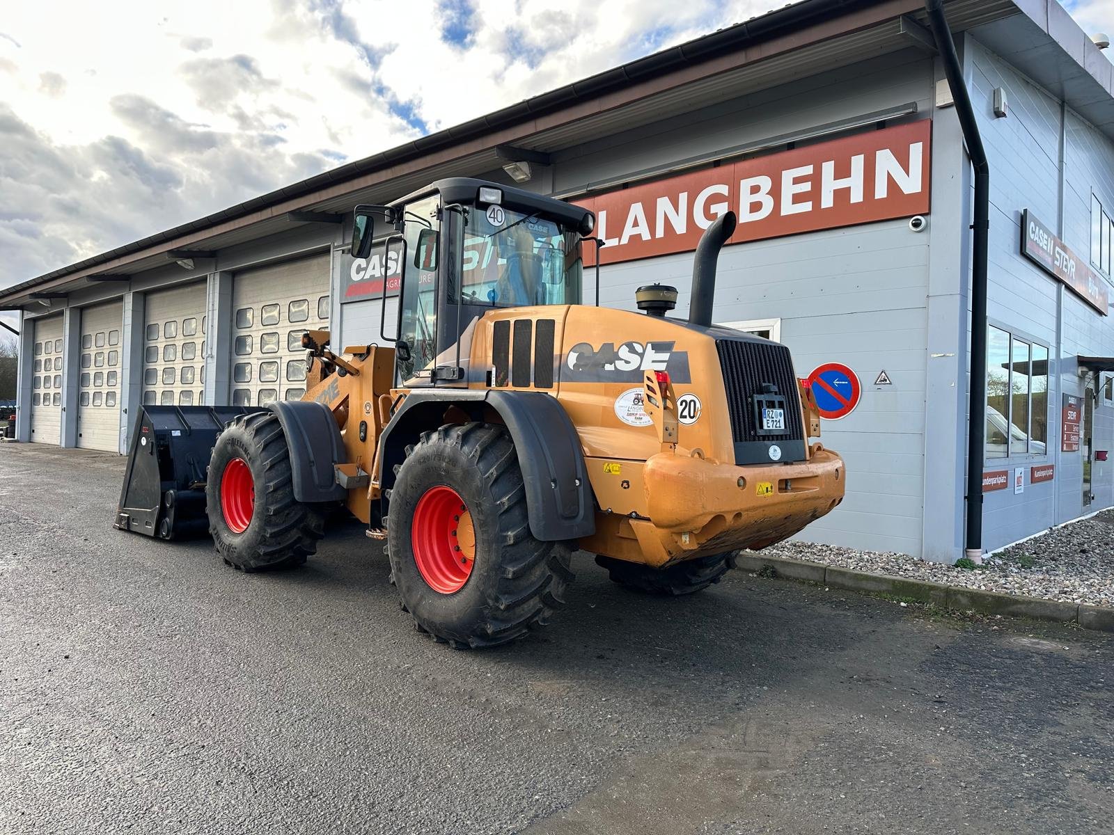 Radlader a típus Case 721 E, Gebrauchtmaschine ekkor: Klempau (Kép 4)