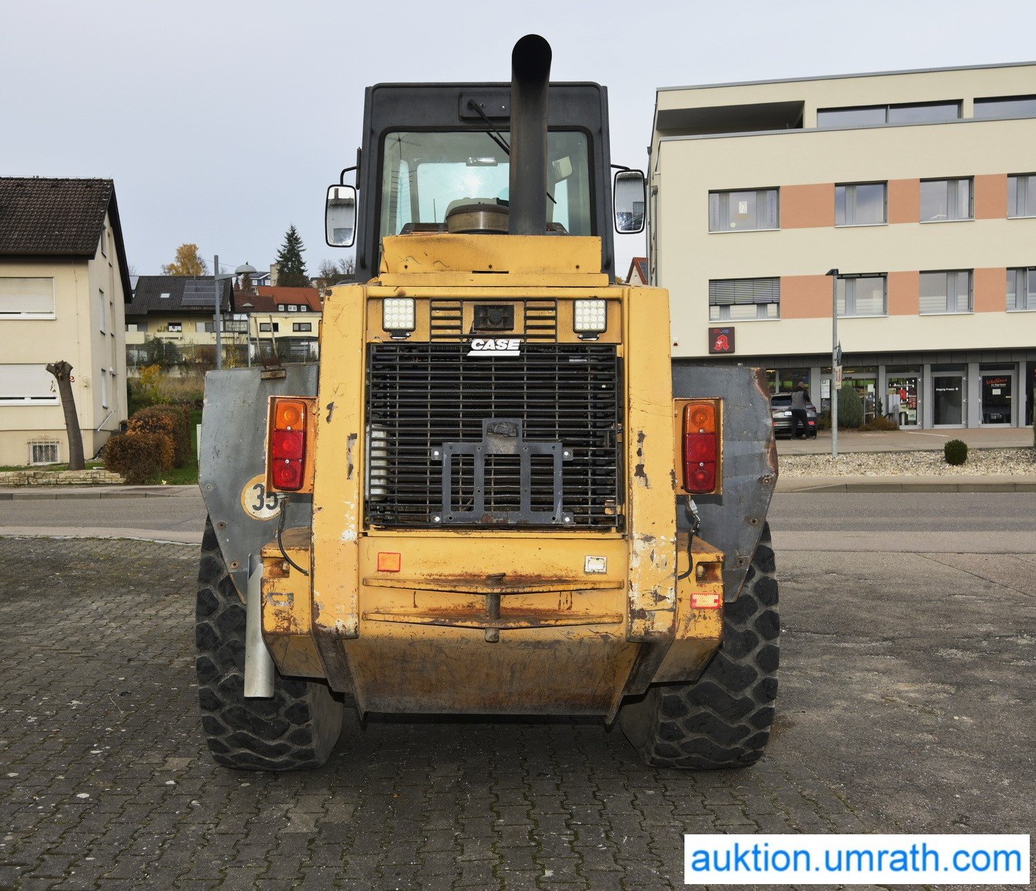 Radlader des Typs Case 721B, Gebrauchtmaschine in Neresheim (Bild 8)