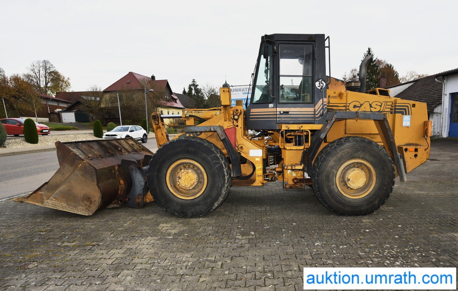 Radlader des Typs Case 721B, Gebrauchtmaschine in Neresheim (Bild 10)