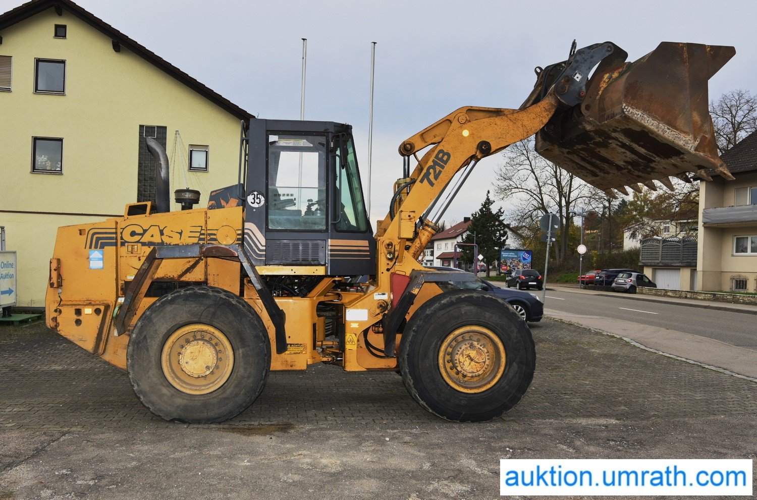 Radlader des Typs Case 721B, Gebrauchtmaschine in Neresheim (Bild 11)