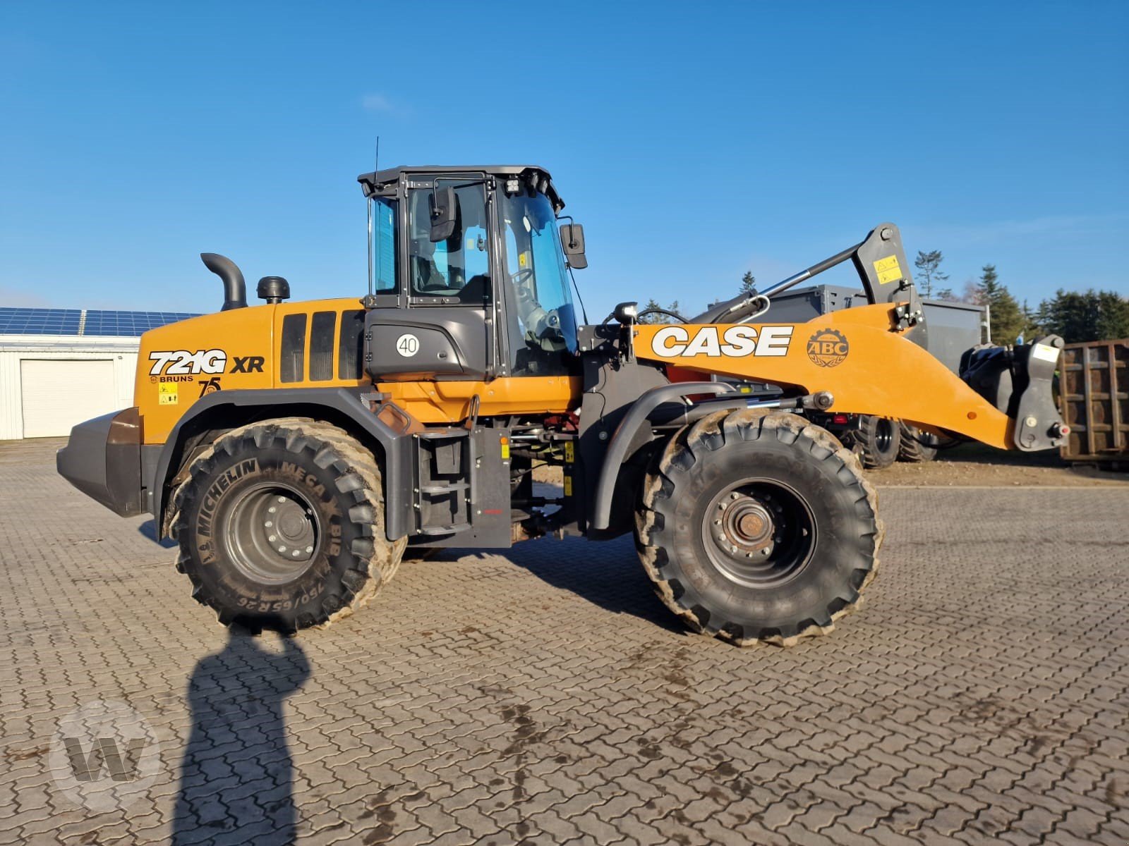 Radlader типа Case 721G, Gebrauchtmaschine в Jördenstorf (Фотография 1)