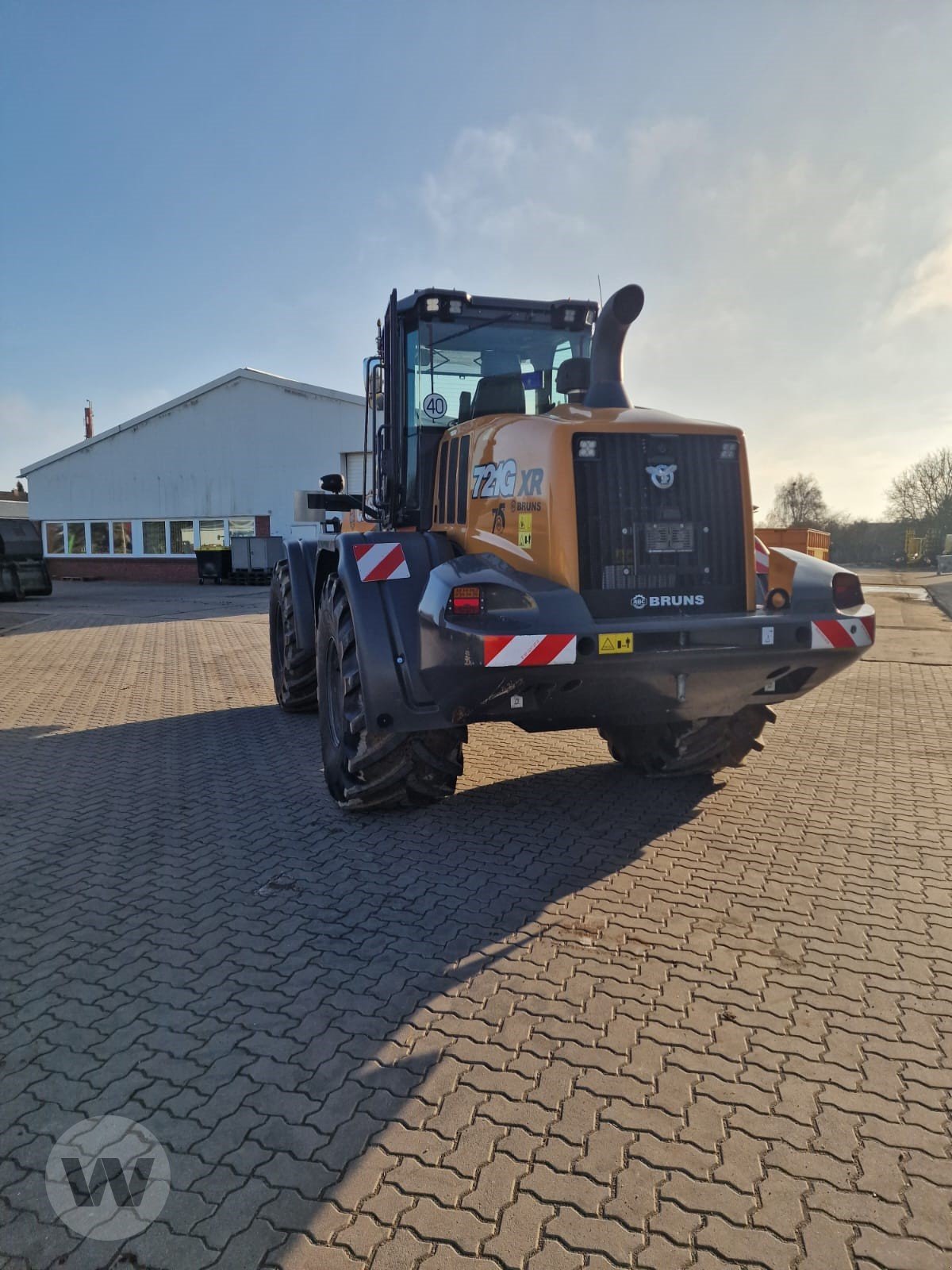 Radlader типа Case 721G, Gebrauchtmaschine в Jördenstorf (Фотография 3)