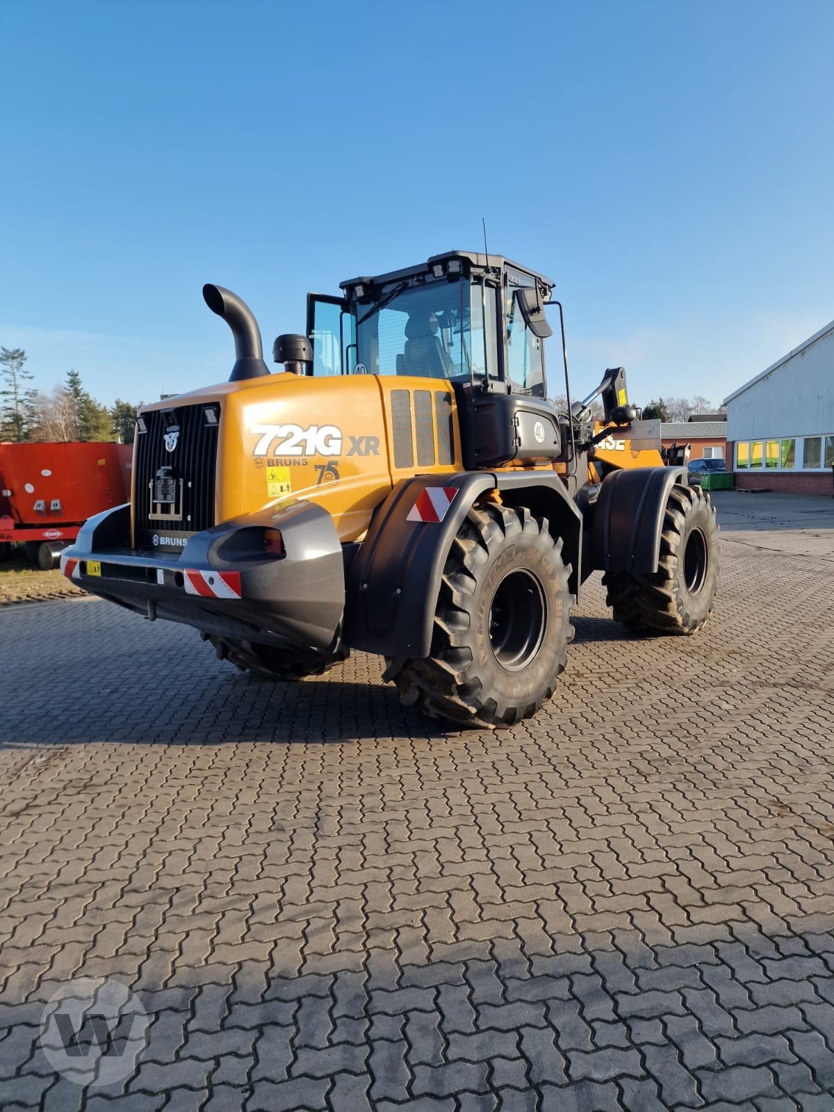 Radlader типа Case 721G, Gebrauchtmaschine в Jördenstorf (Фотография 14)