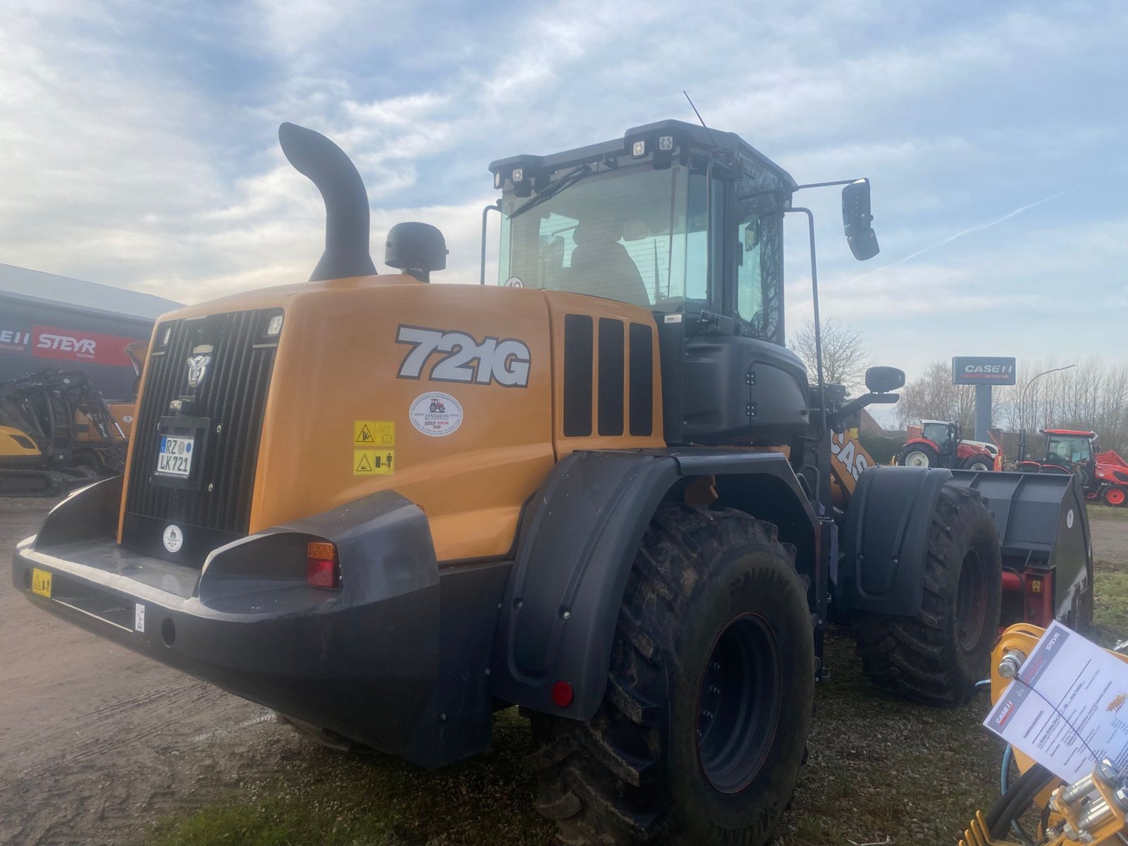 Radlader typu Case 721G, Gebrauchtmaschine v Klempau (Obrázek 3)