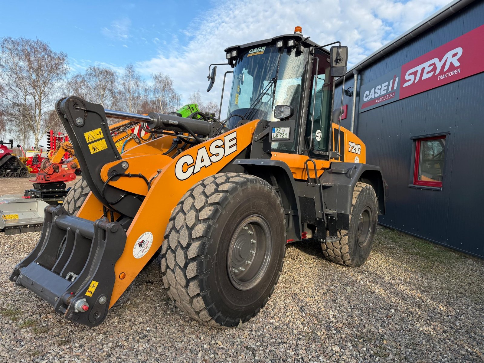 Radlader des Typs Case 721G, Gebrauchtmaschine in Klempau (Bild 1)