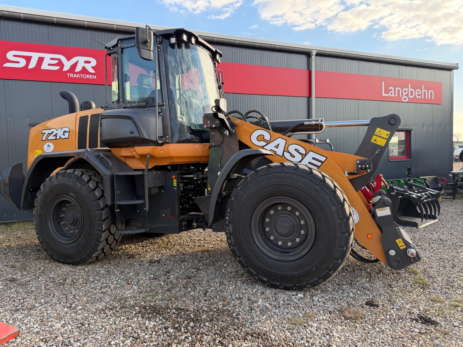 Radlader des Typs Case 721G, Gebrauchtmaschine in Klempau (Bild 3)