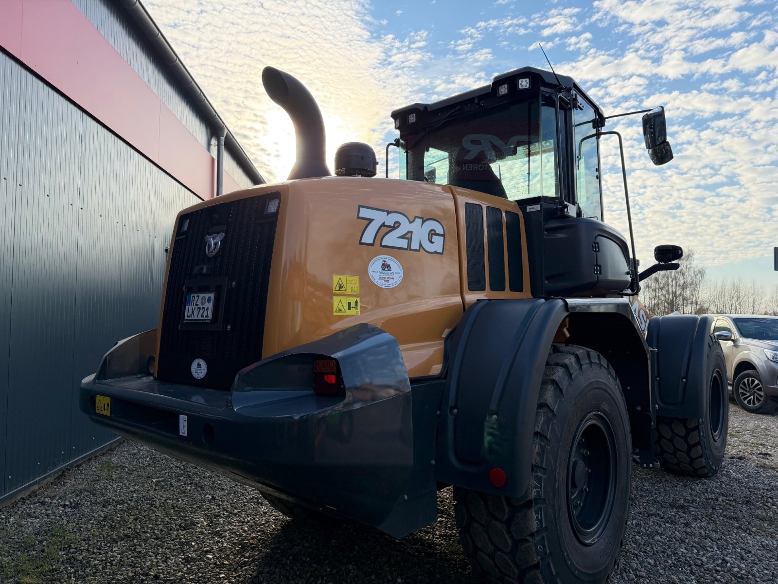 Radlader des Typs Case 721G, Gebrauchtmaschine in Klempau (Bild 4)