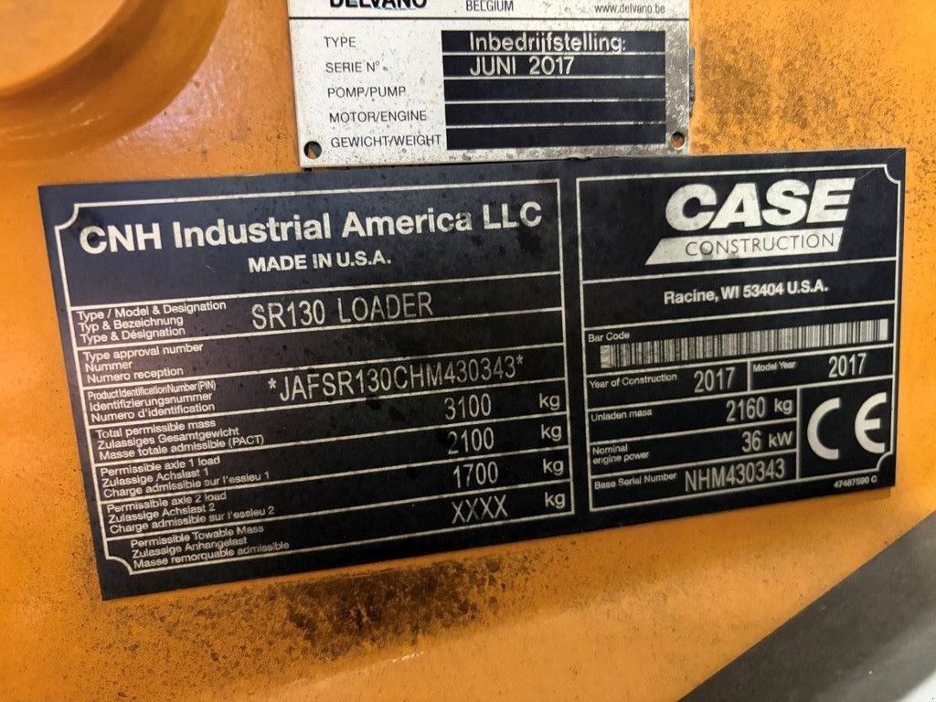 Radlader του τύπου Case SR130, Gebrauchtmaschine σε Antwerpen (Φωτογραφία 11)
