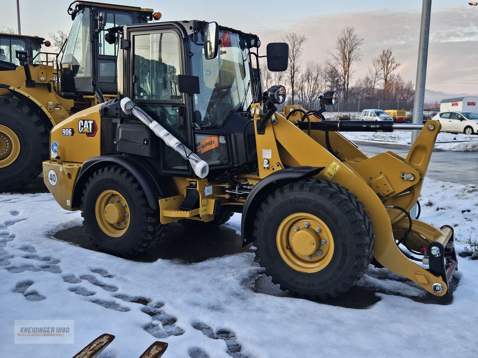 Radlader του τύπου CAT 906, Neumaschine σε Altenfelden (Φωτογραφία 1)