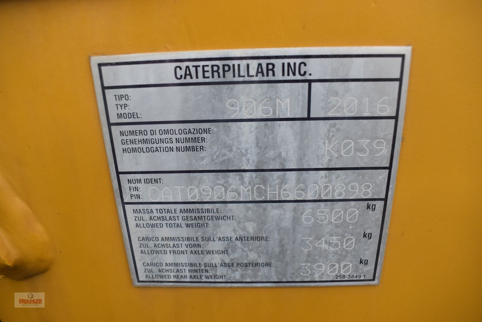 Radlader typu CAT 906M, Gebrauchtmaschine v Putzleinsdorf (Obrázek 13)