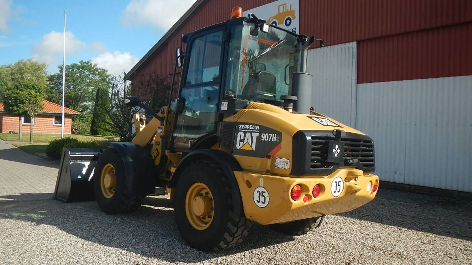 Radlader of the type CAT 907 H 2, Gebrauchtmaschine in Aabenraa (Picture 19)