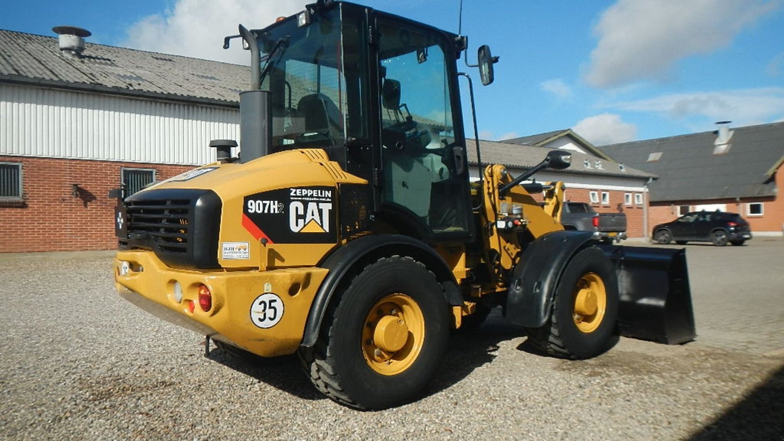 Radlader of the type CAT 907 H 2, Gebrauchtmaschine in Aabenraa (Picture 16)