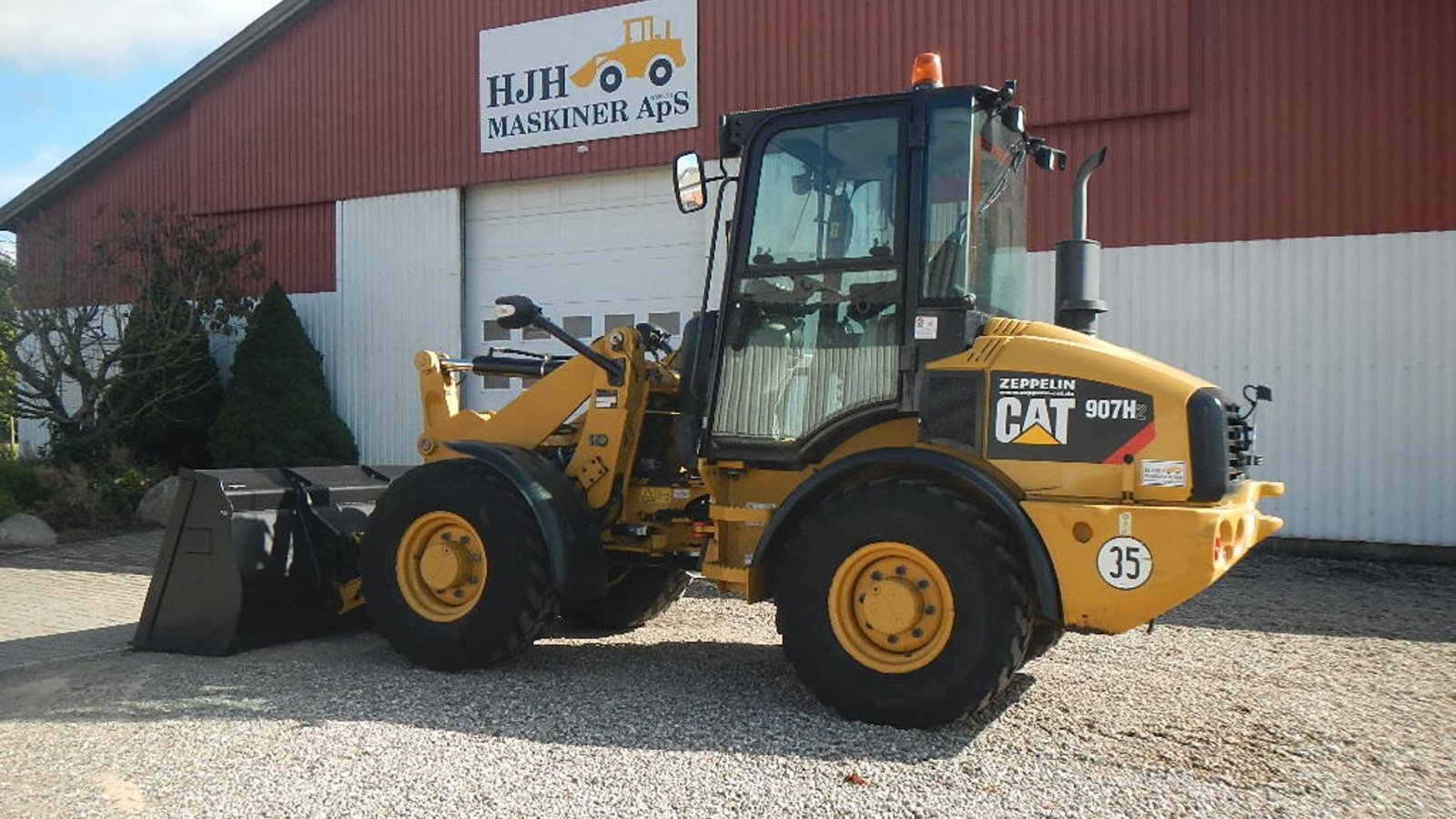 Radlader of the type CAT 907 H 2, Gebrauchtmaschine in Aabenraa (Picture 1)