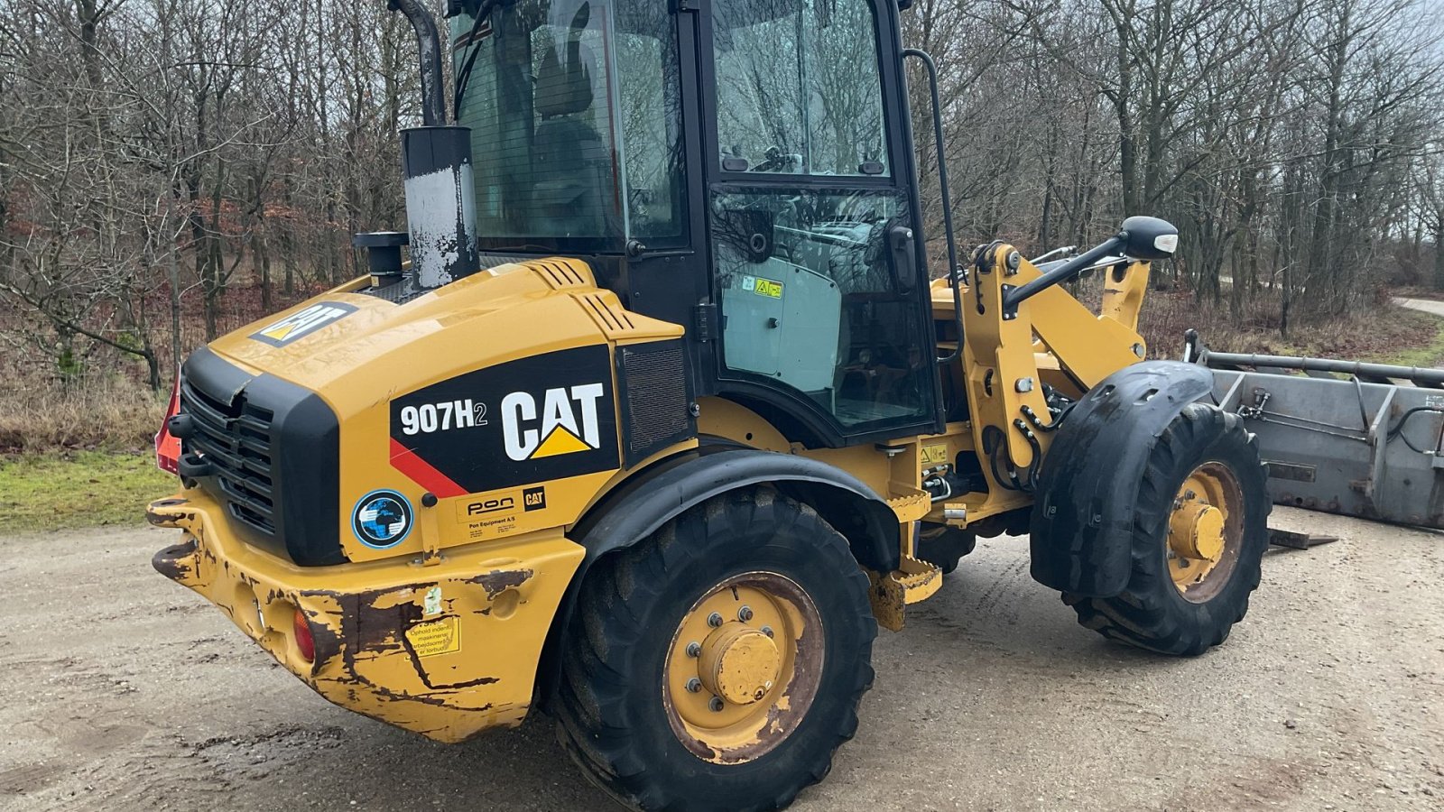 Radlader del tipo CAT 907 H 2, Gebrauchtmaschine en Bording (Imagen 6)