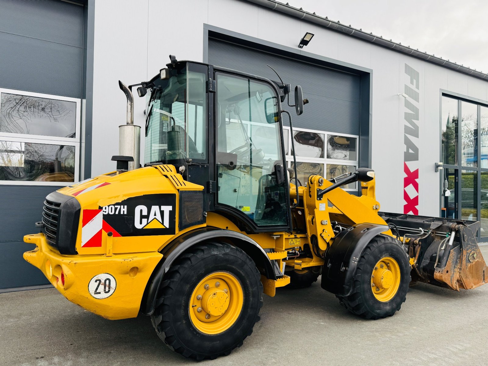 Radlader типа CAT 907 H, Gebrauchtmaschine в Falkenstein (Фотография 6)