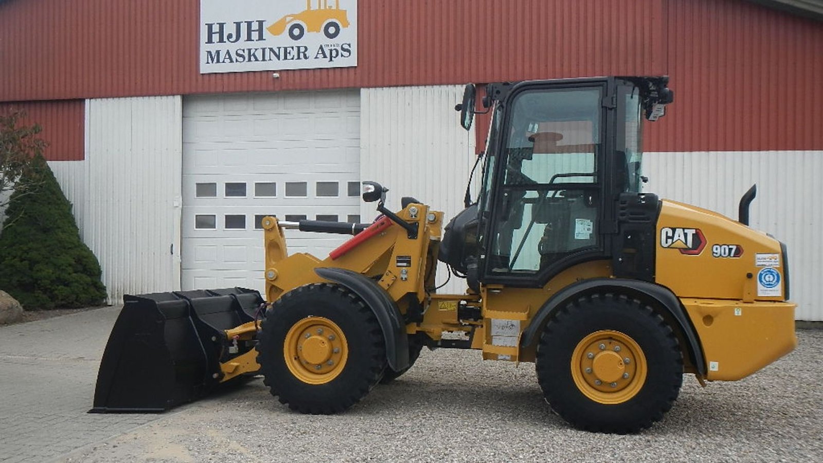 Radlader of the type CAT 907, Gebrauchtmaschine in Aabenraa (Picture 2)