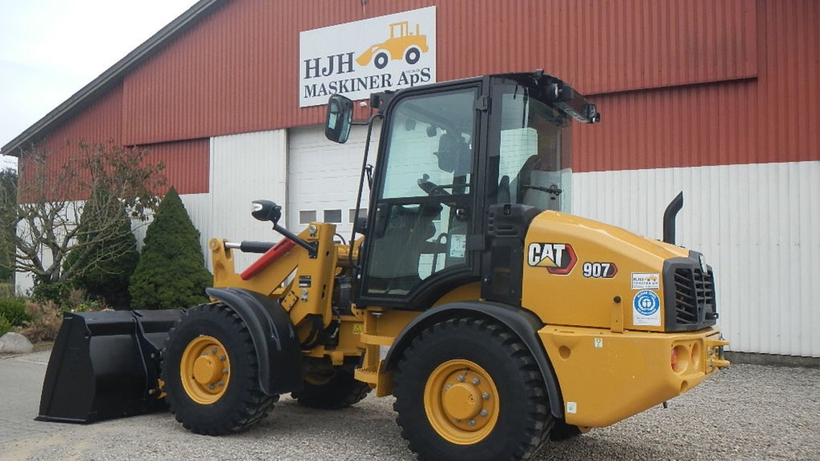 Radlader of the type CAT 907, Gebrauchtmaschine in Aabenraa (Picture 1)