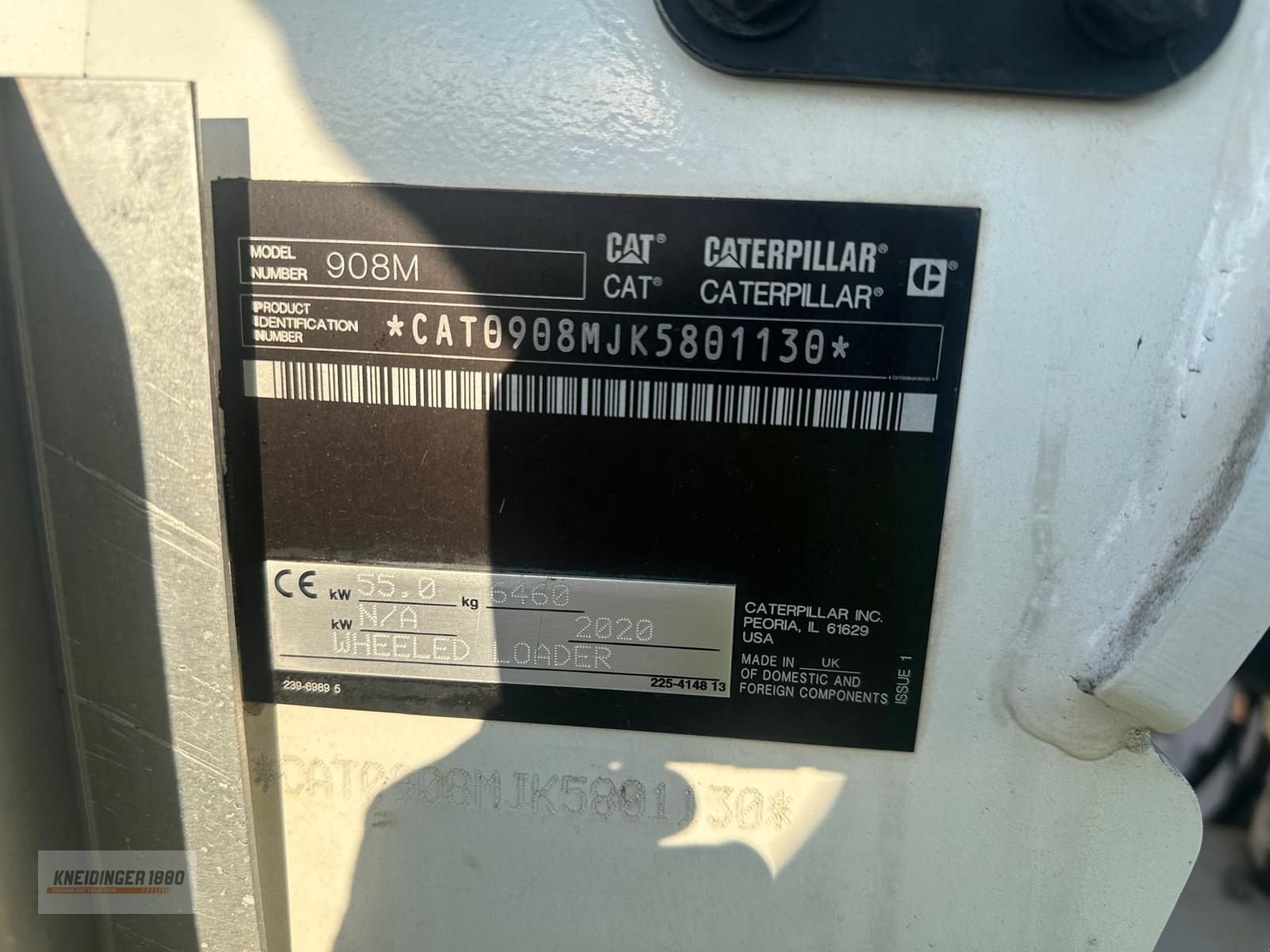 Radlader типа CAT 908 M, Gebrauchtmaschine в Altenfelden (Фотография 2)