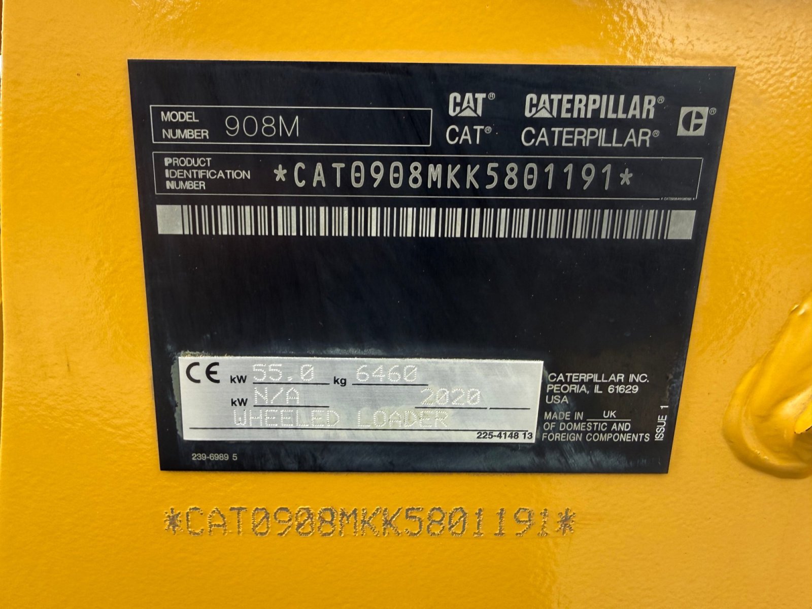 Radlader des Typs CAT 908 M, Gebrauchtmaschine in Neureichenau (Bild 16)