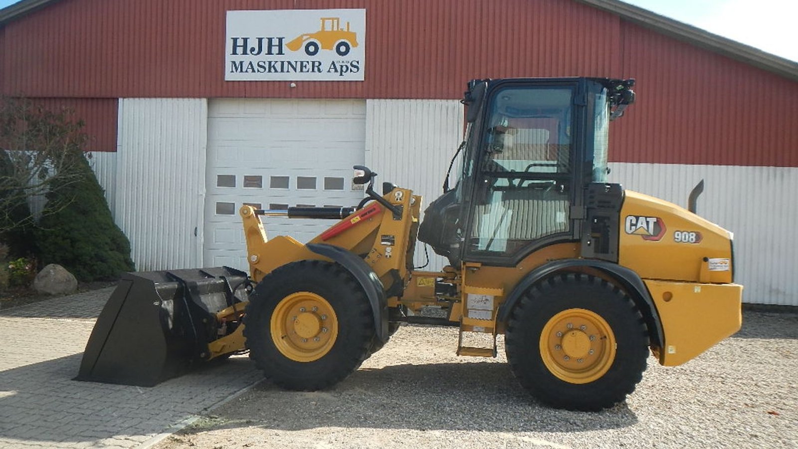 Radlader του τύπου CAT 908, Gebrauchtmaschine σε Aabenraa (Φωτογραφία 1)