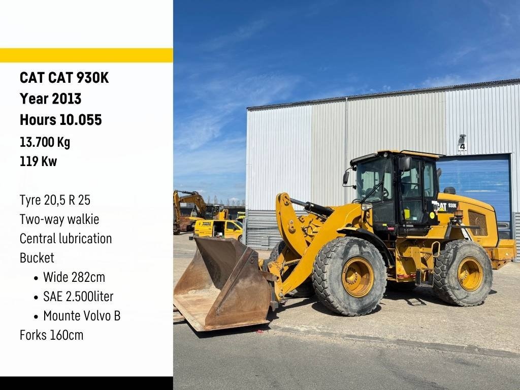 Radlader of the type CAT 930 K, Gebrauchtmaschine in Vojens (Picture 1)