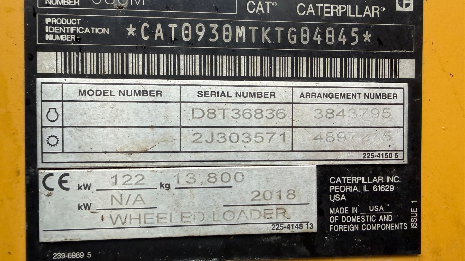 Radlader tip CAT 930M KUN 1500 TIMER!, Gebrauchtmaschine in Nørager (Poză 20)