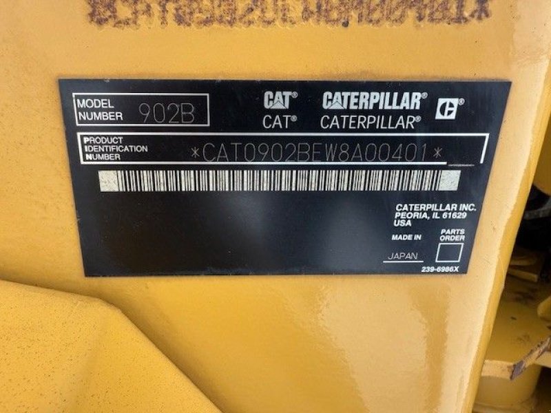 Radlader типа Caterpillar 902B, Gebrauchtmaschine в Klaaswaal (Фотография 5)