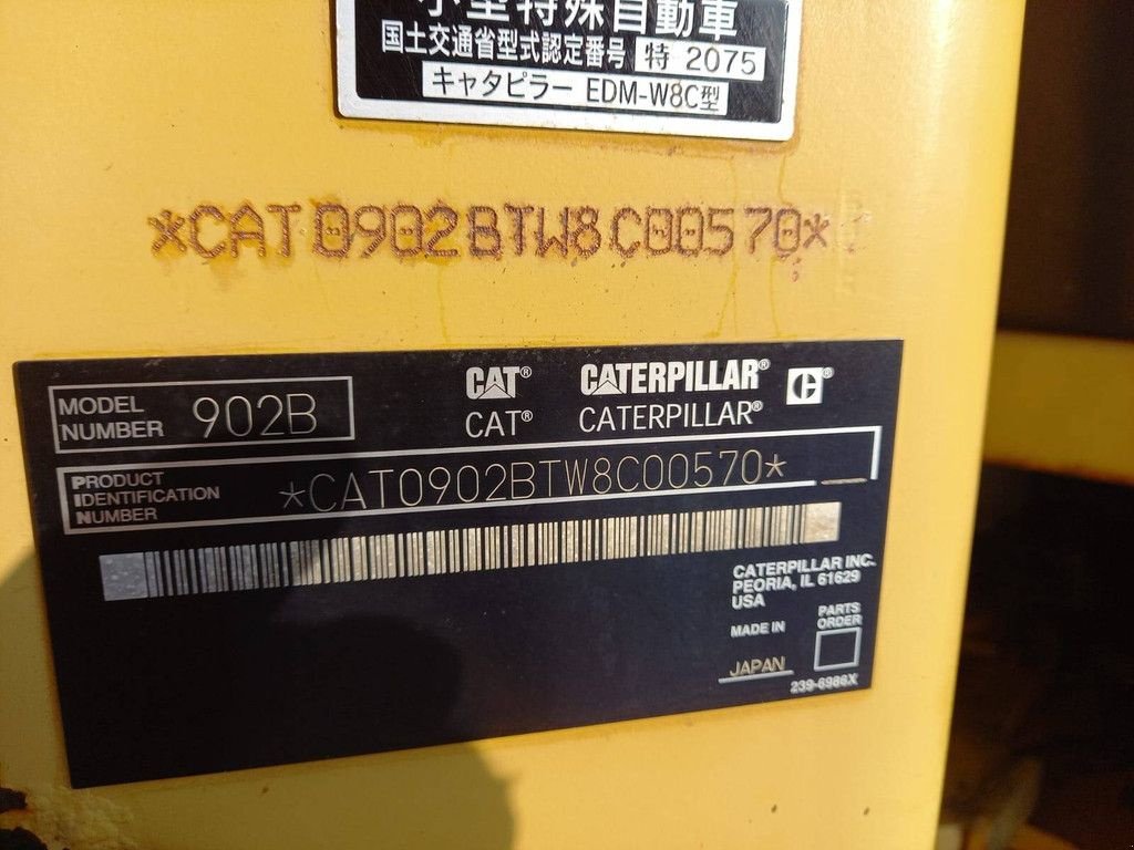 Radlader typu Caterpillar 902B, Gebrauchtmaschine v Antwerpen (Obrázek 11)