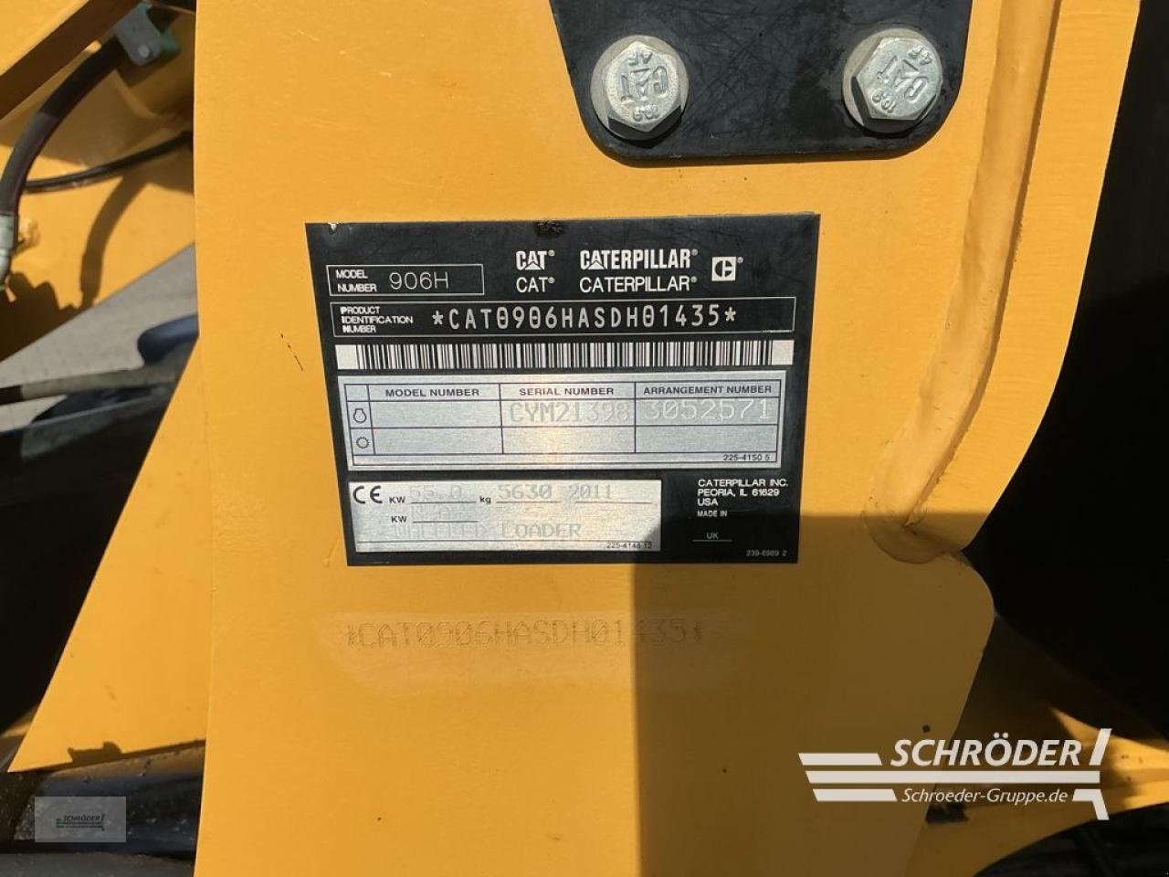 Radlader типа Caterpillar 906 H, Gebrauchtmaschine в Lastrup (Фотография 10)