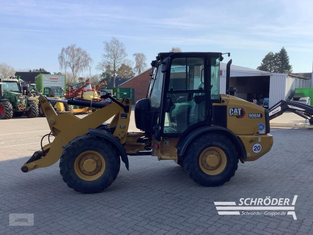 Radlader typu Caterpillar 906 M, Gebrauchtmaschine w Völkersen (Zdjęcie 5)