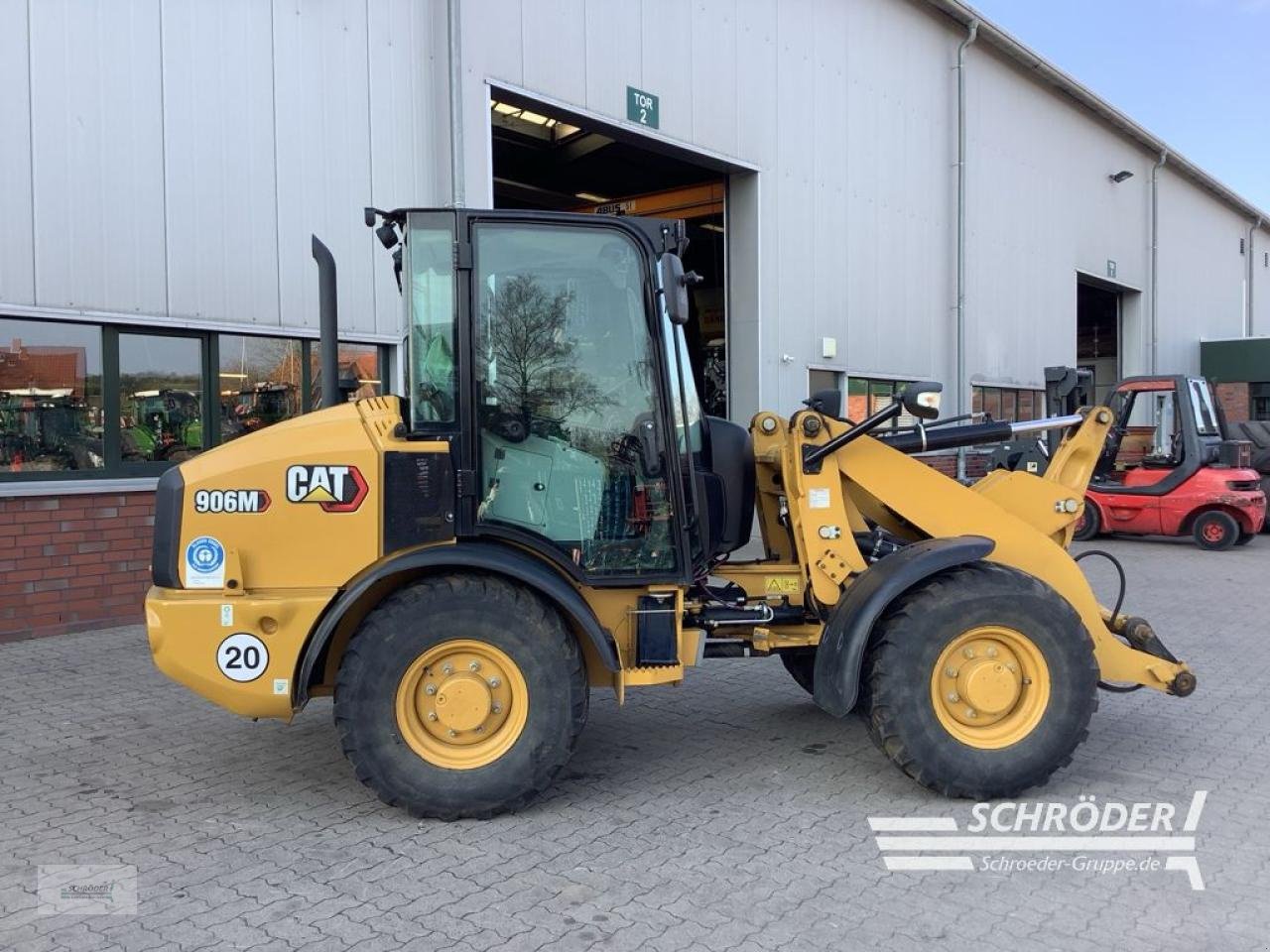 Radlader typu Caterpillar 906 M, Gebrauchtmaschine w Völkersen (Zdjęcie 8)