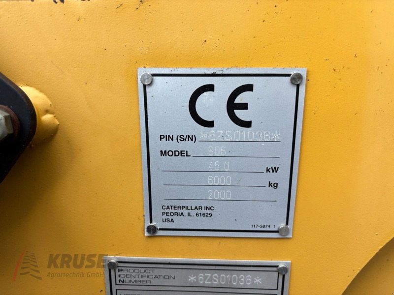 Radlader du type Caterpillar 906, Gebrauchtmaschine en Fürstenau (Photo 18)