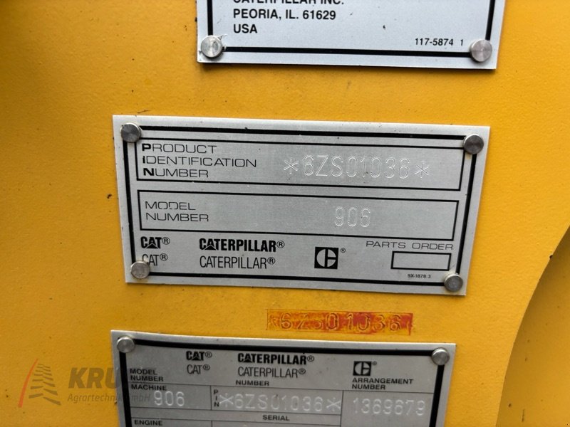 Radlader du type Caterpillar 906, Gebrauchtmaschine en Fürstenau (Photo 19)