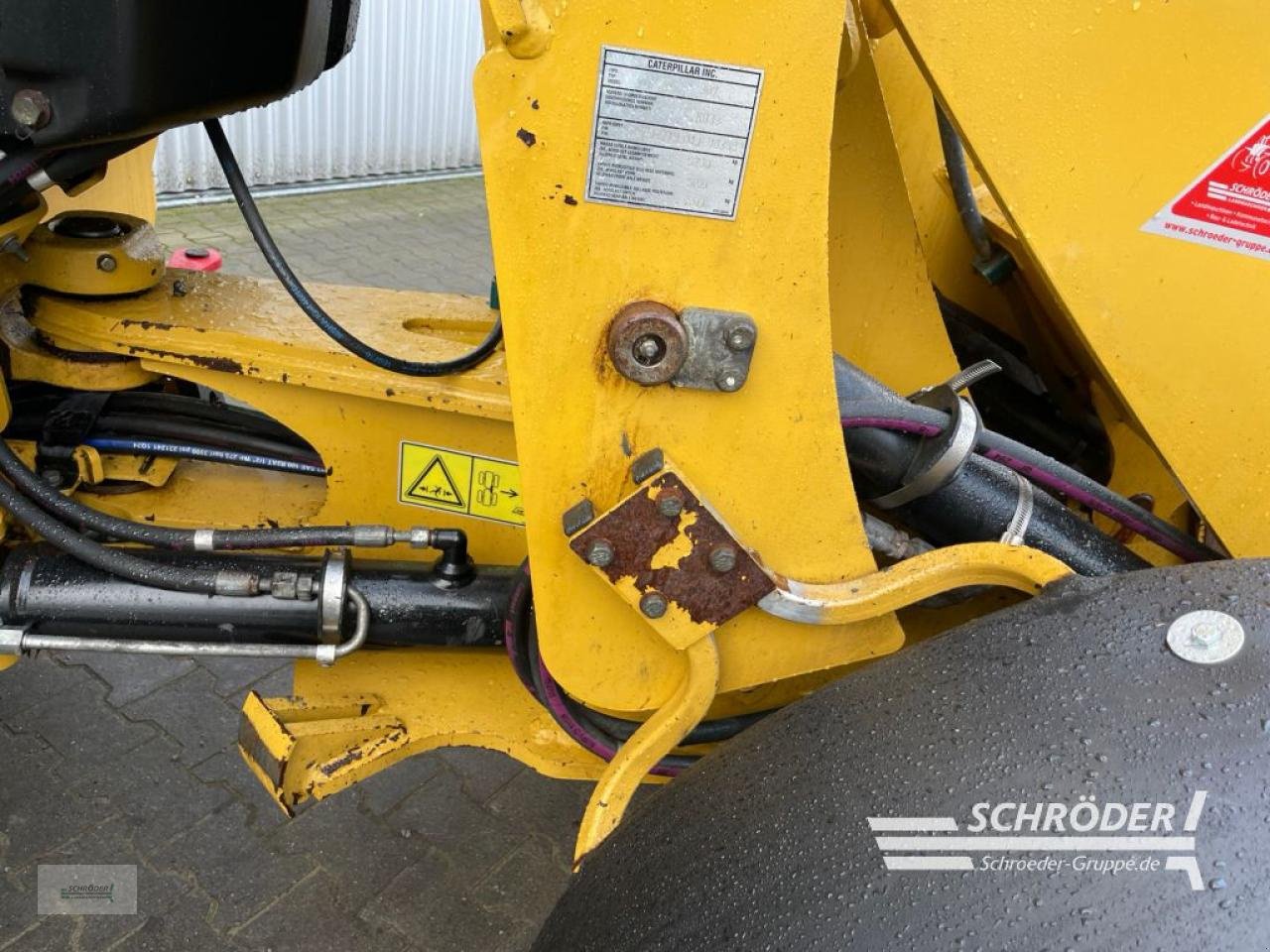 Radlader del tipo Caterpillar 907 H + SCHAUFEL + PALETTENGABEL, Gebrauchtmaschine en Wildeshausen (Imagen 24)