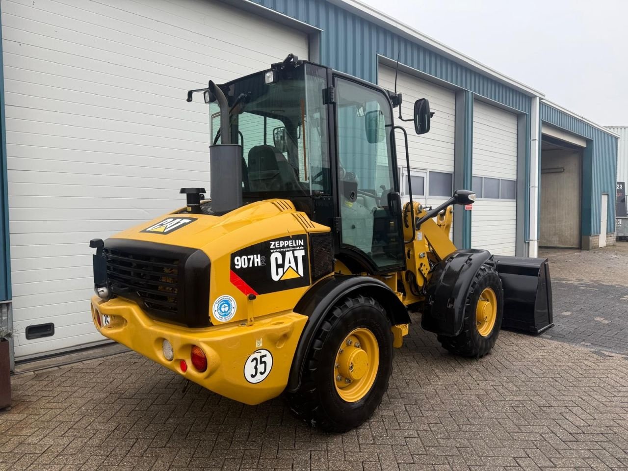 Radlader типа Caterpillar 907H, Gebrauchtmaschine в Oirschot (Фотография 7)