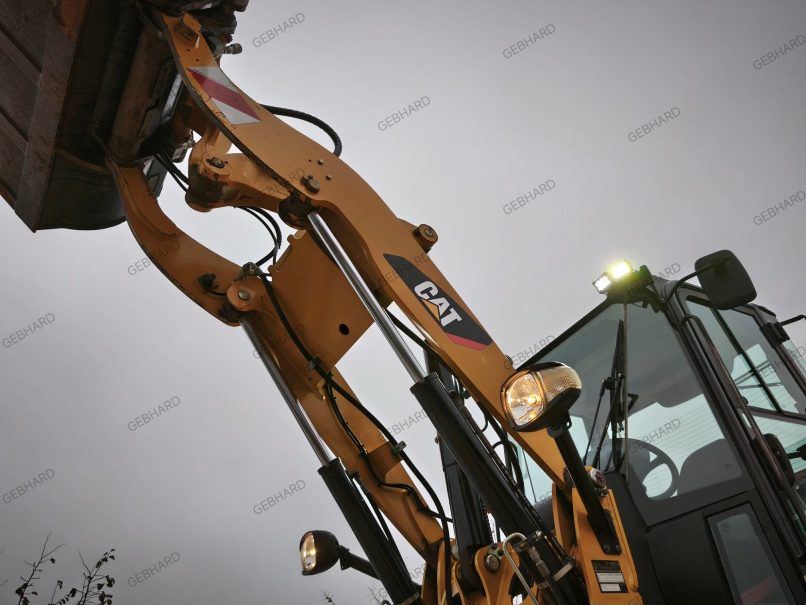 Radlader of the type Caterpillar 908 H2 mit Schaufel Paletten- Gabel Hoflader Cat, Gebrauchtmaschine in Großschönbrunn (Picture 13)