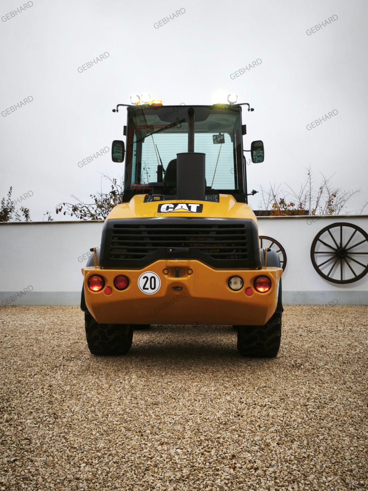 Radlader of the type Caterpillar 908 H2 mit Schaufel Paletten- Gabel Hoflader Cat, Gebrauchtmaschine in Großschönbrunn (Picture 14)