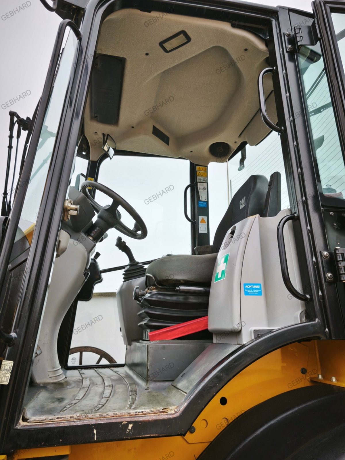 Radlader of the type Caterpillar 908 H2 mit Schaufel Paletten- Gabel Hoflader Cat, Gebrauchtmaschine in Großschönbrunn (Picture 17)