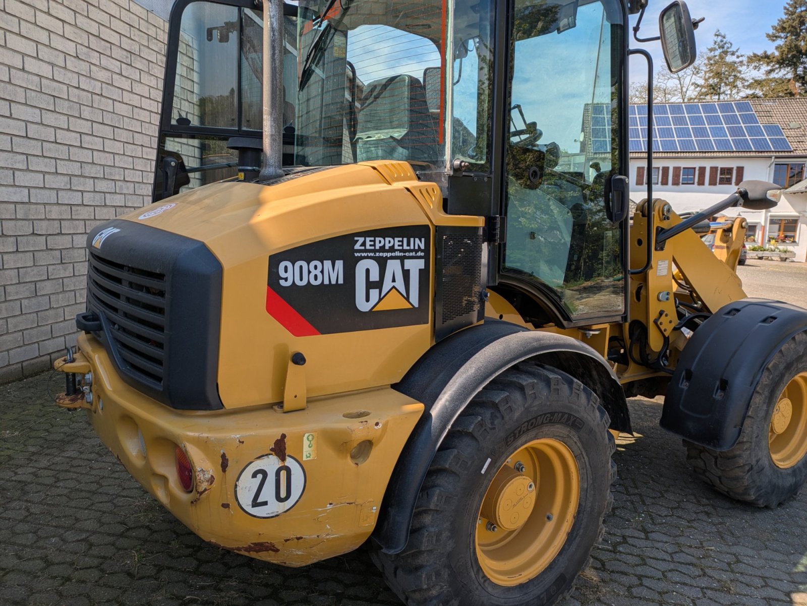 Radlader tip Caterpillar 908 M, Gebrauchtmaschine in Eschweiler (Poză 2)