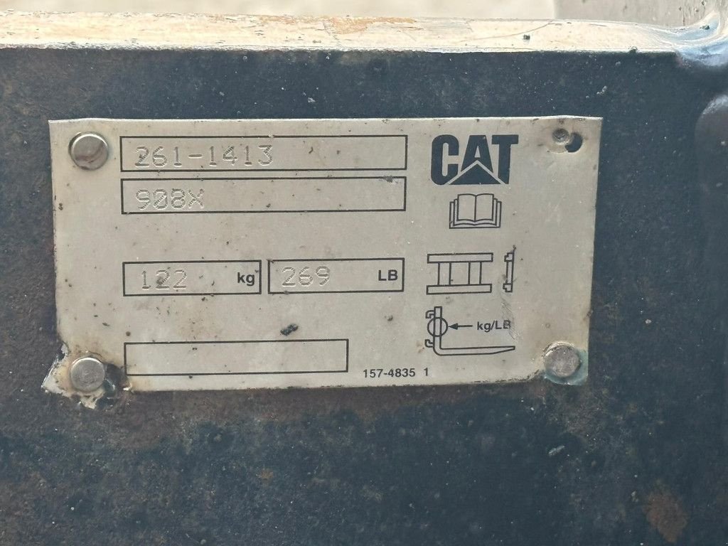 Radlader typu Caterpillar 908, Gebrauchtmaschine v Velddriel (Obrázek 11)