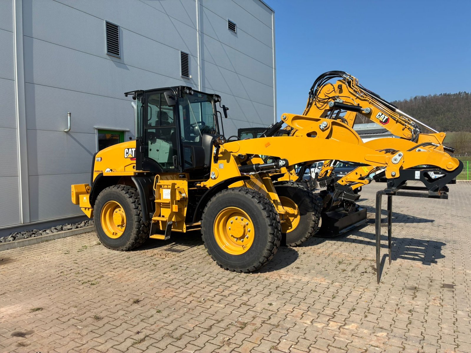 Radlader van het type Caterpillar 910, Neumaschine in Untermaßfeld (Foto 1)