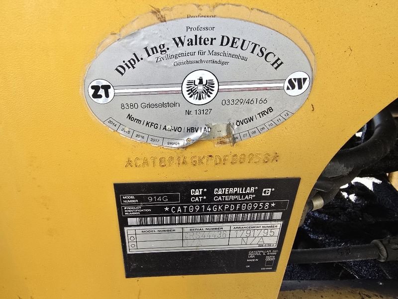 Radlader del tipo Caterpillar 914G, Gebrauchtmaschine In Gabersdorf (Immagine 17)