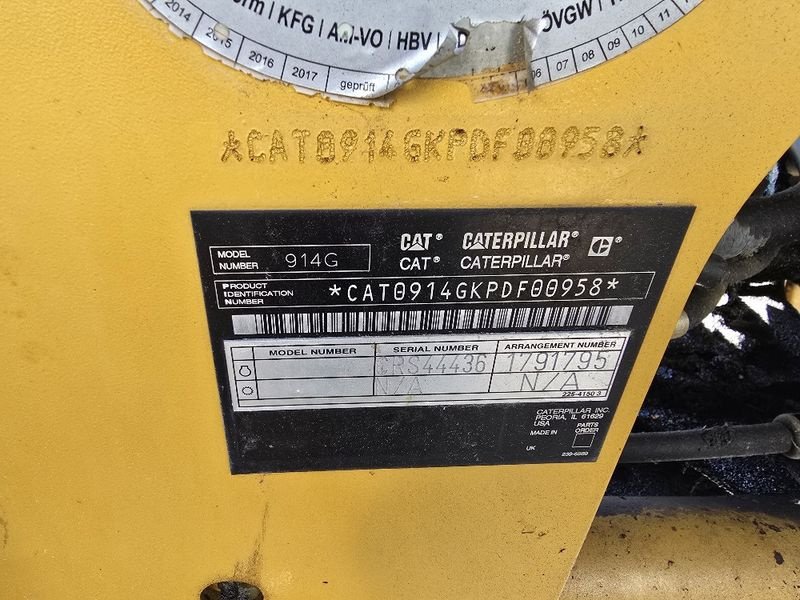 Radlader del tipo Caterpillar 914G, Gebrauchtmaschine In Gabersdorf (Immagine 4)