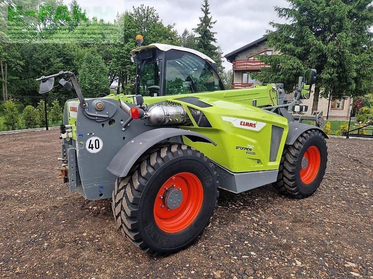 Radlader of the type CLAAS scorpion 732, Gebrauchtmaschine in ZELOW (Picture 4)
