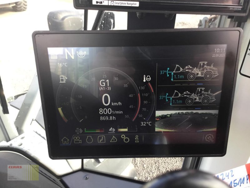 Radlader of the type CLAAS TORION 1511 P VARIPOWER, 40 km/h, nur 1.362 h !, Gebrauchtmaschine in Westerstede (Picture 7)