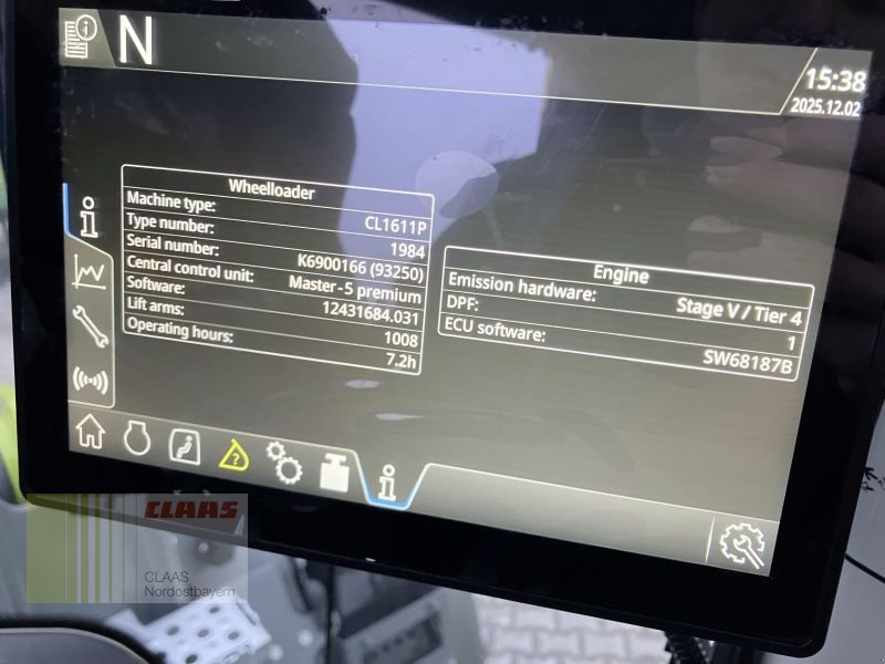 Radlader Türe ait CLAAS TORION 1611 P, Neumaschine içinde Schwend (resim 27)